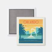 Orlando Florida Magneet (Voorkant / Achterkant)