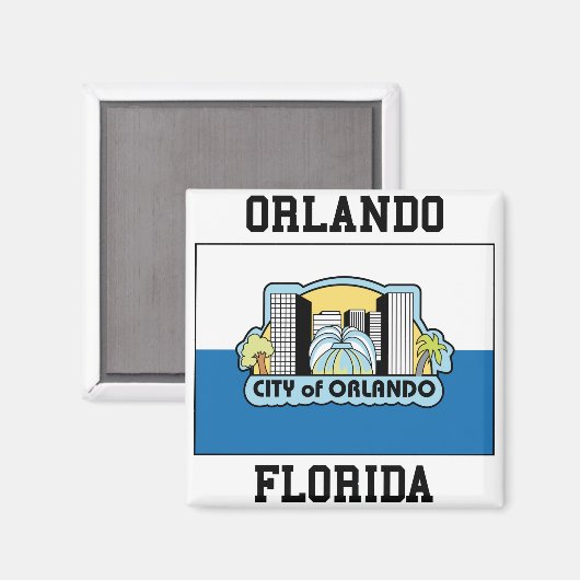 Orlando Florida Magneet (Voorkant / Achterkant)