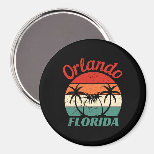Orlando Florida Magnet (Voorkant / Achterkant)