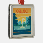 Orlando Florida Metalen Ornament (Rechts)