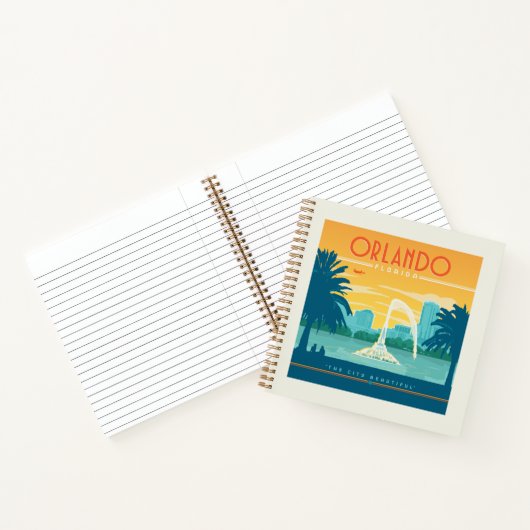 Orlando Florida Notitieboek (Binnen)