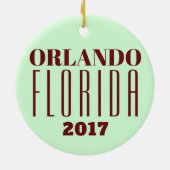  Orlando, Florida Ornament (Achterkant)
