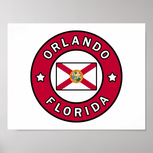 Orlando Florida Poster (Voorkant)