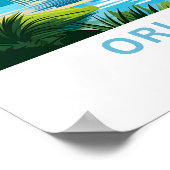 Orlando Florida Reisprint Poster (Hoek)