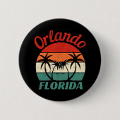 Orlando Florida Ronde Button 5,7 Cm (Voorkant)