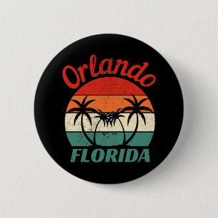 Orlando Florida Ronde Button 5,7 Cm