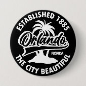 Orlando, Florida Ronde Button 7,6 Cm (Voorkant)