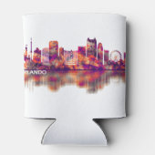 Orlando Florida Skyline Blikjeskoeler (Achterkant)