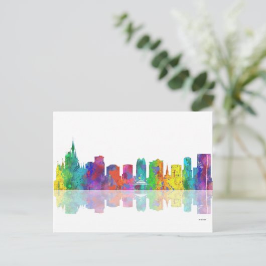 Orlando, Florida Skyline Briefkaart (Staand voorkant)