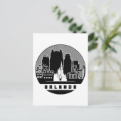 Orlando Florida Skyline Briefkaart (Staand voorkant)