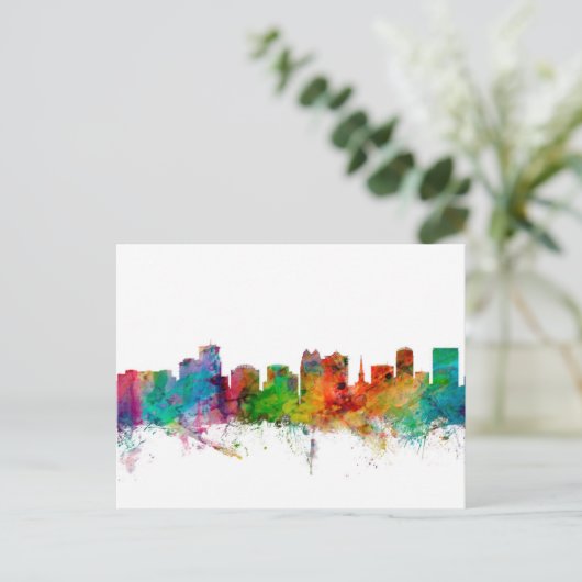 Orlando Florida Skyline Briefkaart (Staand voorkant)