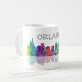 ORLANDO, FLORIDA SKYLINE - Drink Mok (Voorkant links)