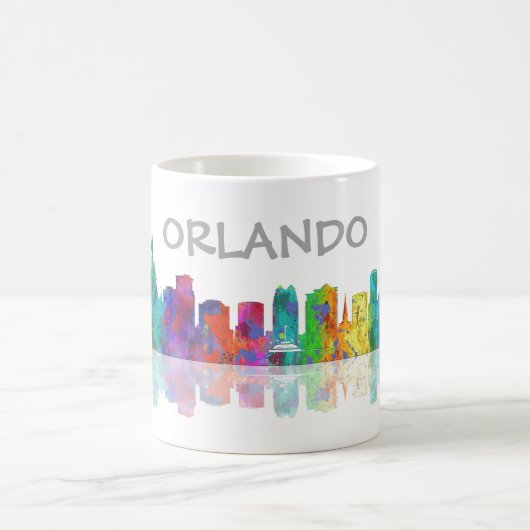 ORLANDO, FLORIDA SKYLINE - Drink Mok (Center)