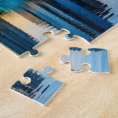 Orlando Florida Skyline Lake Eola Hot Air Balloon Legpuzzel (Zijkant)