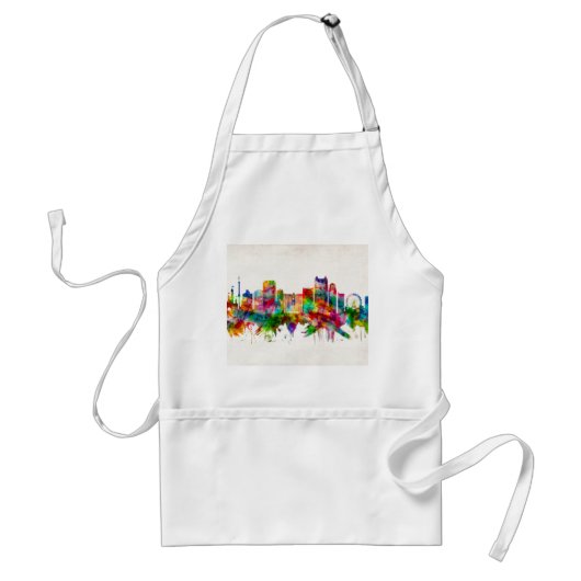 Orlando Florida Skyline Standaard Schort (Voorkant)