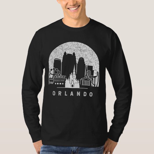 Orlando Florida  Skyline T-shirt (Voorkant)