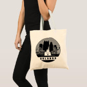 Orlando Florida Skyline Tote Bag (Voorkant (product))
