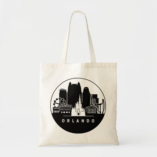 Orlando Florida Skyline Tote Bag (Voorkant)