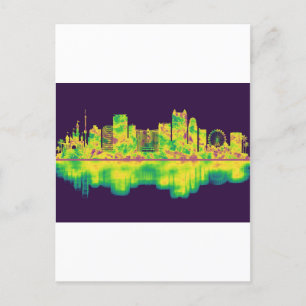 Orlando Florida Skyline Uitnodiging Briefkaart