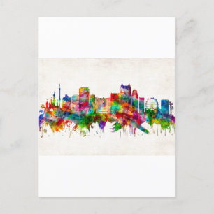 Orlando Florida Skyline Uitnodiging Briefkaart