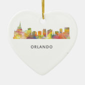 ORLANDO, FLORIDA SKYLINE WB1 - KERAMISCH ORNAMENT (Voorkant)