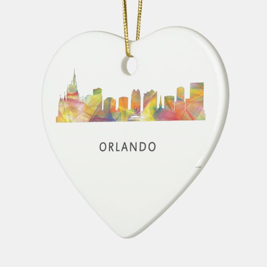 ORLANDO, FLORIDA SKYLINE WB1 - KERAMISCH ORNAMENT (Links)