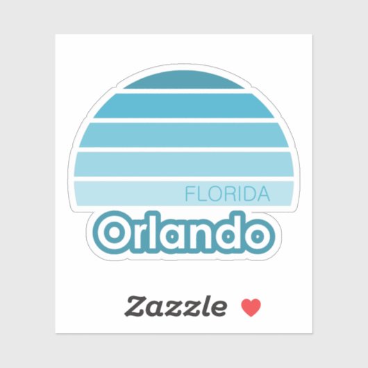Orlando Florida Sticker (Vel)