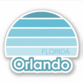 Orlando Florida Sticker (Voorkant)