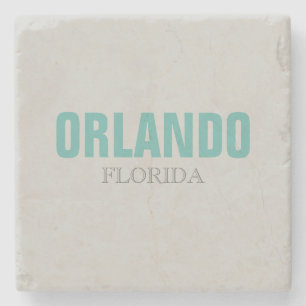 Orlando Florida Strand Stijl Stenen Onderzetter
