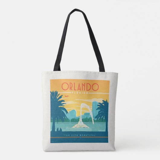 Orlando Florida Tote Bag (Achterkant)