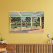 Orlando, Florida - Uitzicht buiten in Florida Canvas Afdruk (Insitu (Woonkamer))