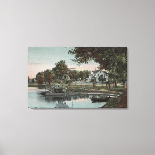 Orlando, Florida - Uitzicht van een Cove bij het m Canvas Afdruk