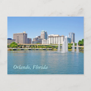 Orlando, Florida van het Lucerne-meer Briefkaart