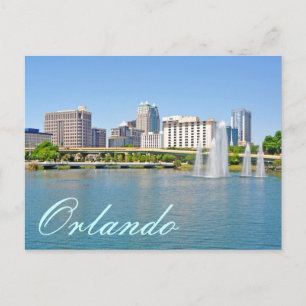 Orlando, Florida van het Lucerne-meer Briefkaart