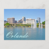 Orlando, Florida van het Lucerne-meer Briefkaart (Voorkant)