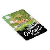 Orlando Florida vintage reisposter Magneet (Rechterzijde)