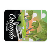 Orlando Florida vintage reisposter Magneet (Horizontaal)