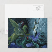 Orlando Furioso  gothisch briefkaart (Voorkant / Achterkant)