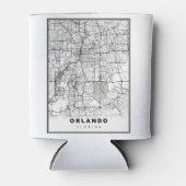 Orlando Map Blikjeskoeler (Voorkant)