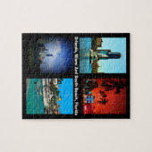 Orlando, Miami, South Beach Florida Collage Puzzel (Horizontaal)