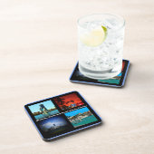 Orlando, Miami, Zuid-Beach Collage Drankjes Onderzetter (Rechterzijde)