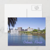 Orlando reflecties op het Lucerne-meer Briefkaart (Voorkant / Achterkant)