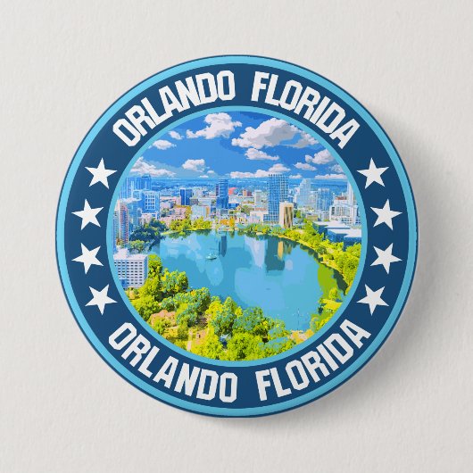 Orlando Ronde Button 7,6 Cm (Voorkant)