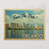 Orlando Save the Date Florida Aankondigingskaart (Voorkant)