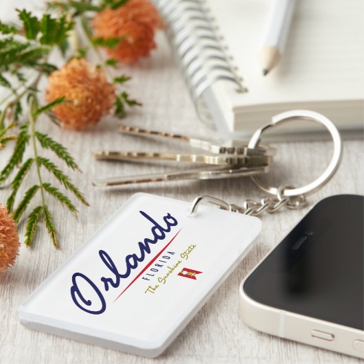 Orlando Script Sleutelhanger (Voorkant Rechts)
