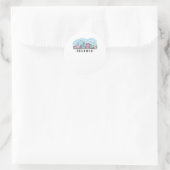 Orlando Skyline Ronde Sticker (Tas)