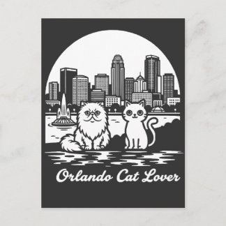 Orlando Stad Florida Kat Liefhebber Briefkaart