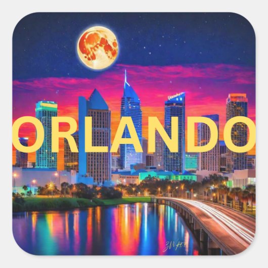 Orlando Sticker (Voorkant)