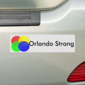 ORLANDO STRONG Bumpersticker (Op auto)