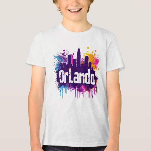 Orlando Tri-Blend Shirt (Voorkant)